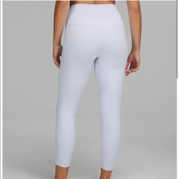 Lululemon Align High Rise Pant 25” - Pastel Blue 10 - Picture 2 of 9